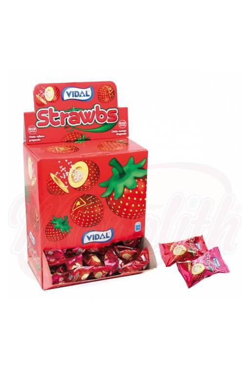 Chewing-gum Жевательная резинка "Strawbs"