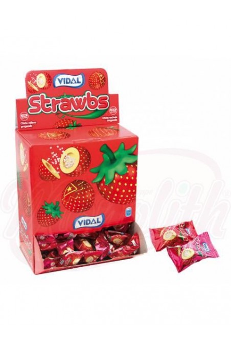 Chewing-gum Жевательная резинка "Strawbs"