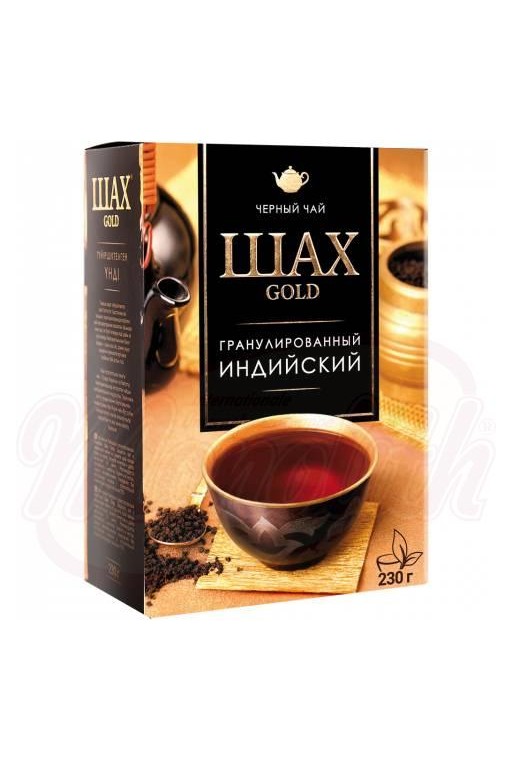 Шах Голд чёрный индийский чай 230 GR Thé noir indien Shah Gold