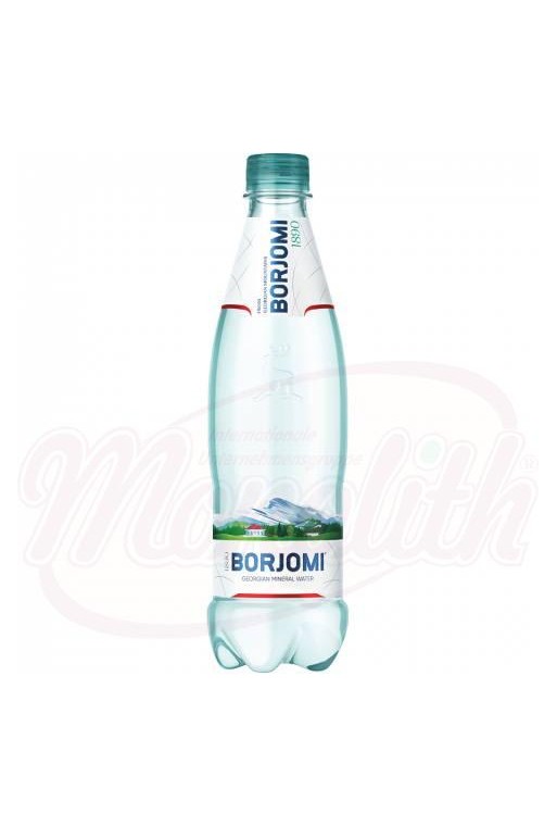 Натуральная минеральная вода "Боржоми", 0,5l. Eau minérale naturelle "Borjomi" 0.5l.
