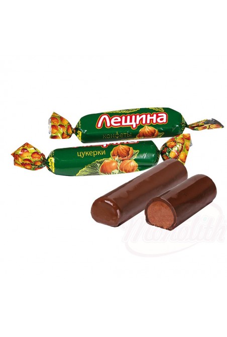 1025 Шоколадные конфеты "Лещина Рошен" 100 GR Chocolats "LECHINA Roshen" 100 GR
