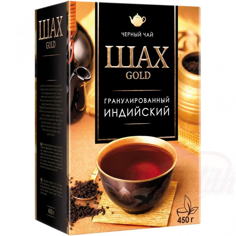 Thé noir indien Shah Gold Шах Голд чёрный индийский чай 450gr