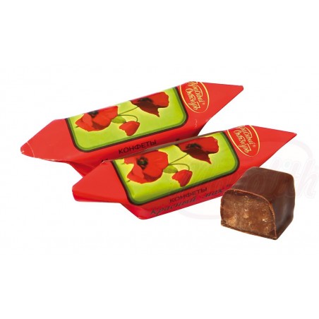 Bonbons "Coquelicot rouge" Конфеты "Красный мак" 100gr