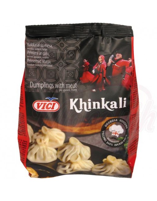 Khinkali, précuit, surgelé Хинкали, предварительно отваренные, замороженные 400gr