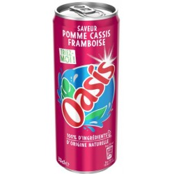 Oasis pomme, cassis,...