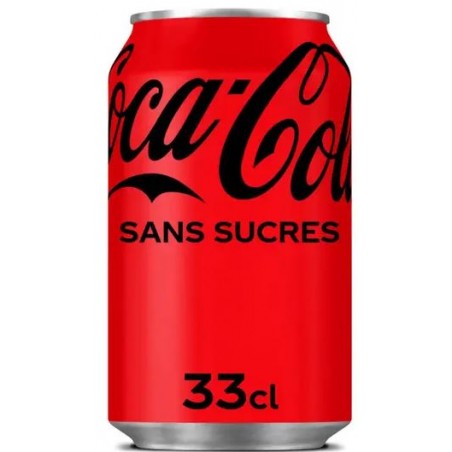 Kока-Kола без сахара, 33 cl. Coca-cola zero sucre, 33 cl.