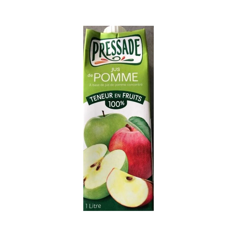Jus de Pomme PRESSADE Яблочный сок 1.0l