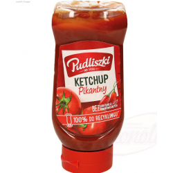 Ketchup épicé Pudliszki 480gr Острый томатный кетчуп