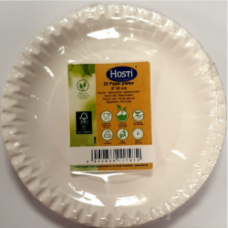 Assiettes en Carton Hosti Ø 18cm 20psc Бумажные тарелки