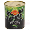 Греческие оливки без косточки, оксидированные820gr