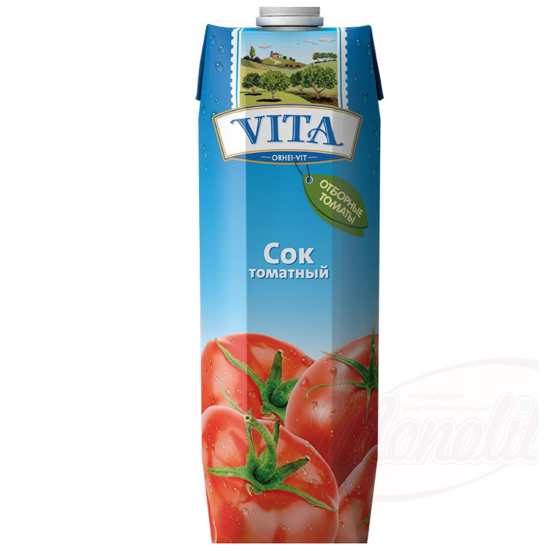 Jus de tomate "Vita"1.0l Сок томатный