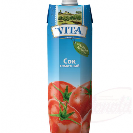 Jus de tomate "Vita"1.0l Сок томатный