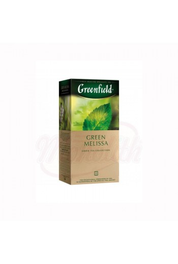 Чай зелёный байховый с листьями мелиссы и мяты и ароматом лимона 25 x 1,5гр 37,5гр