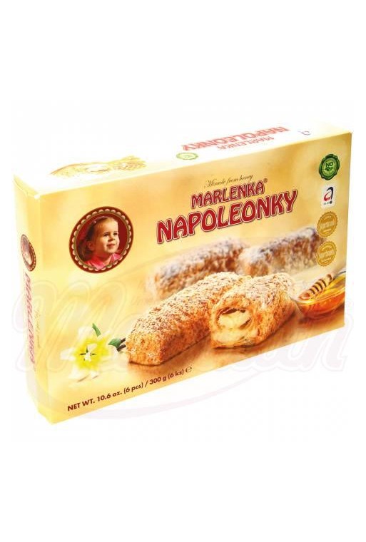 Cлоеные пирожные "Наполеонки" Gâteaux feuilletés "Napoléonki" 300gr