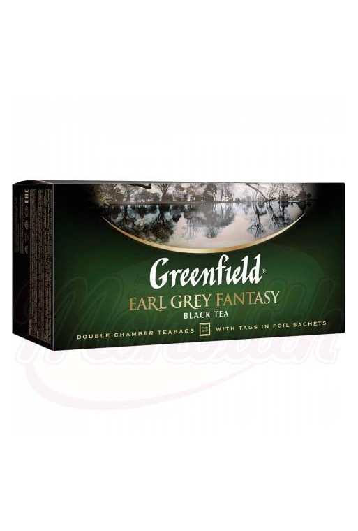 Ароматизированный чёрный чай Earl Grey "Фантазия" 25 x 2гр 50гр Thé noir aromatisé Earl Grey "Fantaisie" 25 x 2g 50g