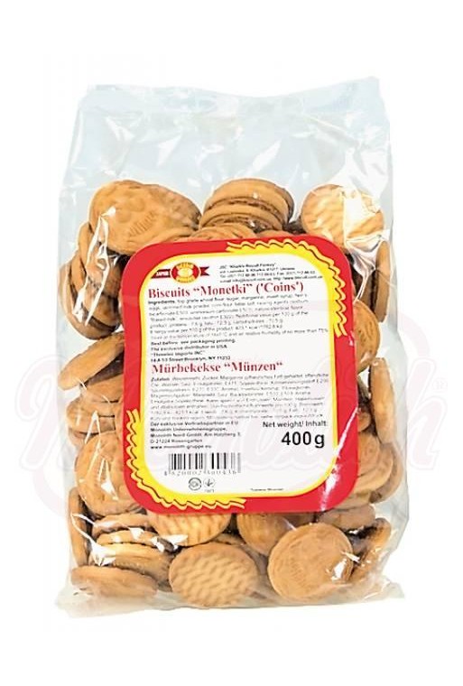 Biscuits "Pièces" Печенье "Монетки" 400gr