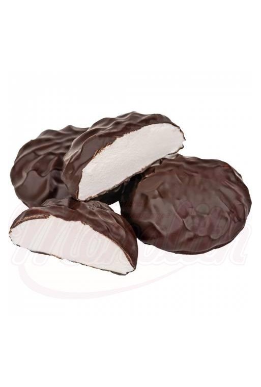 Guimauve au chocolat saveur vanille Зефир в шоколаде со вкусом ванили, 100gr