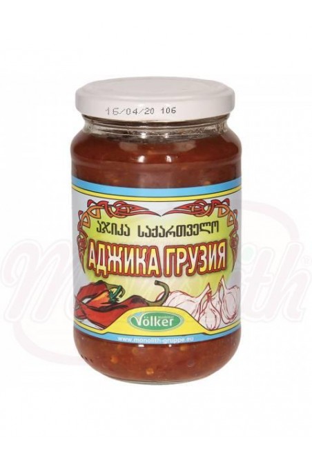 Sauce piquante "Adjika" "Géorgie" "VOLKER" 360gr Аджика "Грузия"