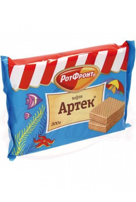 Вафли "Артек" с шоколадным вкусом 200 GR Gaufrettes "Artek" au goût de chocolat