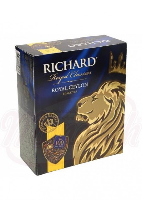 Цейлонский чай "Richard Royal Ceylon" 100*2gr Thé de Ceylan "Richard Royal Ceylon" 100*2gr