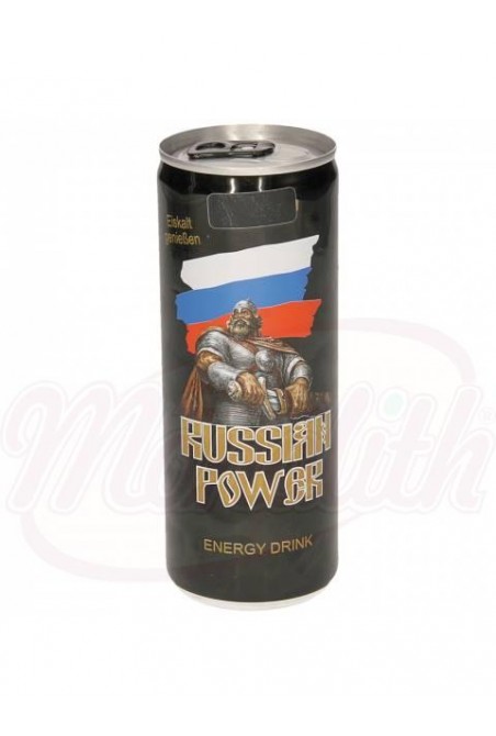 Boisson énergisante "Russian Power" 250 ml Энергетический напиток